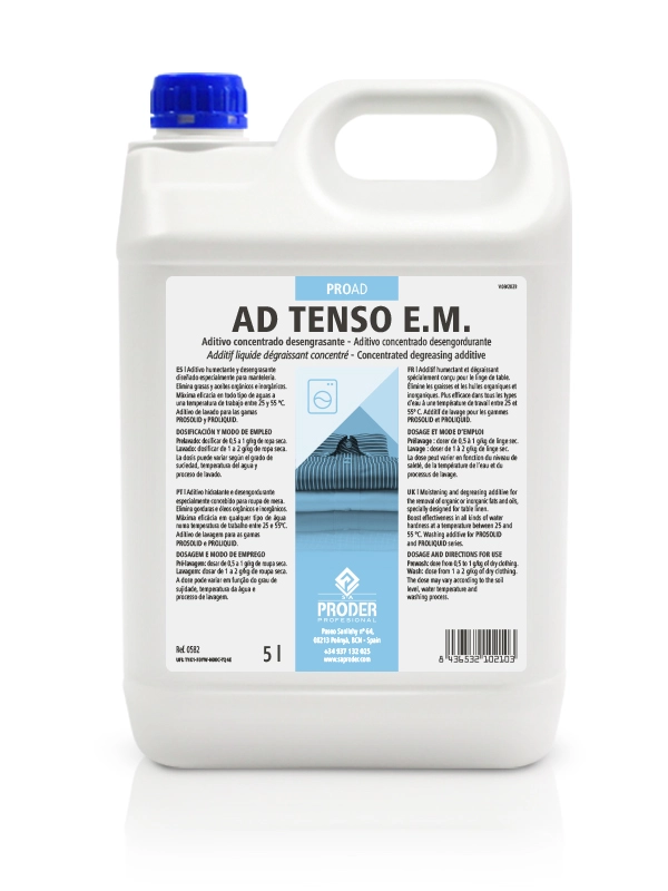 AD TENSO E.M. es un aditivo de la gama PROAD