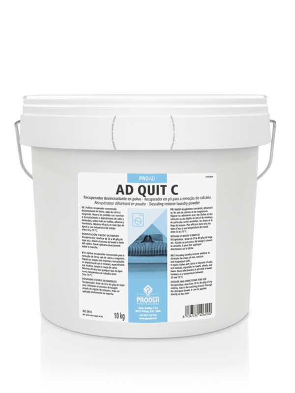 AD QUIT C es un aditivo de la gama PROAD