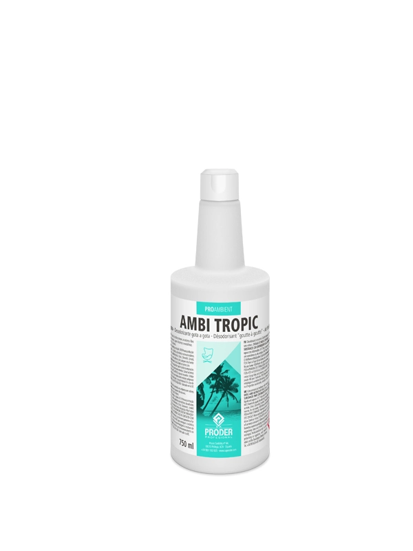 AMBI TROPIC es un mabientador gota a gota de la gama ambientes