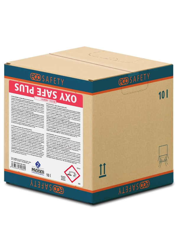 OXY SAFE PLUS es un oxidante ultraconcentrado activado (oxígeno) en formato boga-in-box.