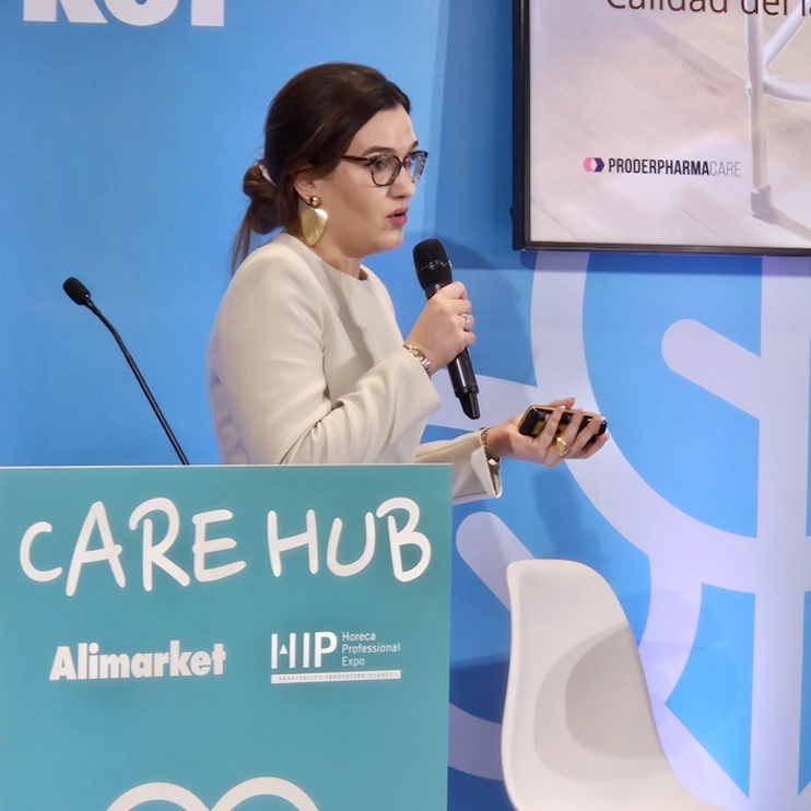 Presentación de Elisabeth en evento HIP 2025